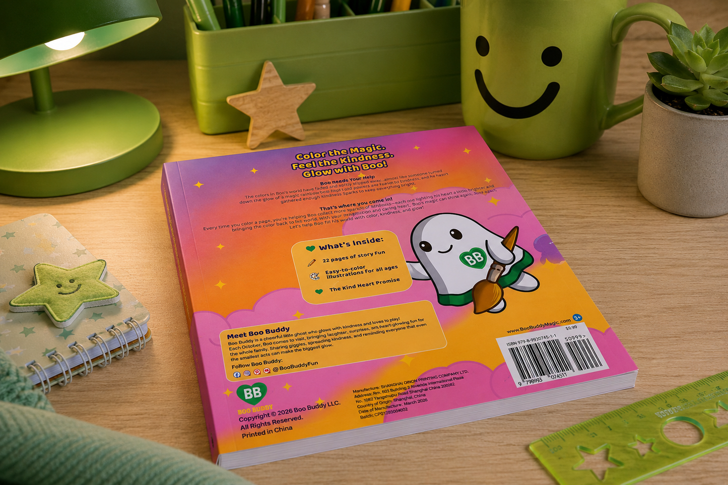Boo Buddy Coloring Adventure