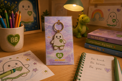 Boo Buddy Glow Keychain