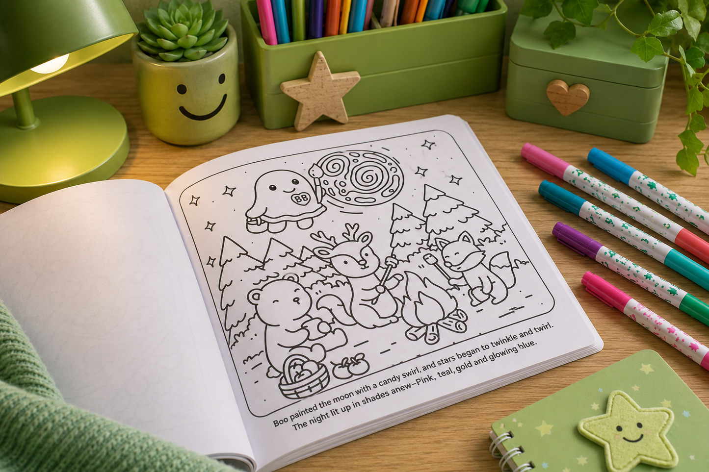 Boo Buddy Coloring Adventure