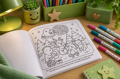 Boo Buddy Coloring Adventure